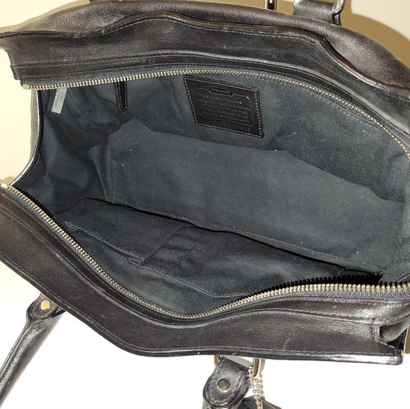 Coach handbag Leather, Black - Vintage Retail - Picture 7 of 15